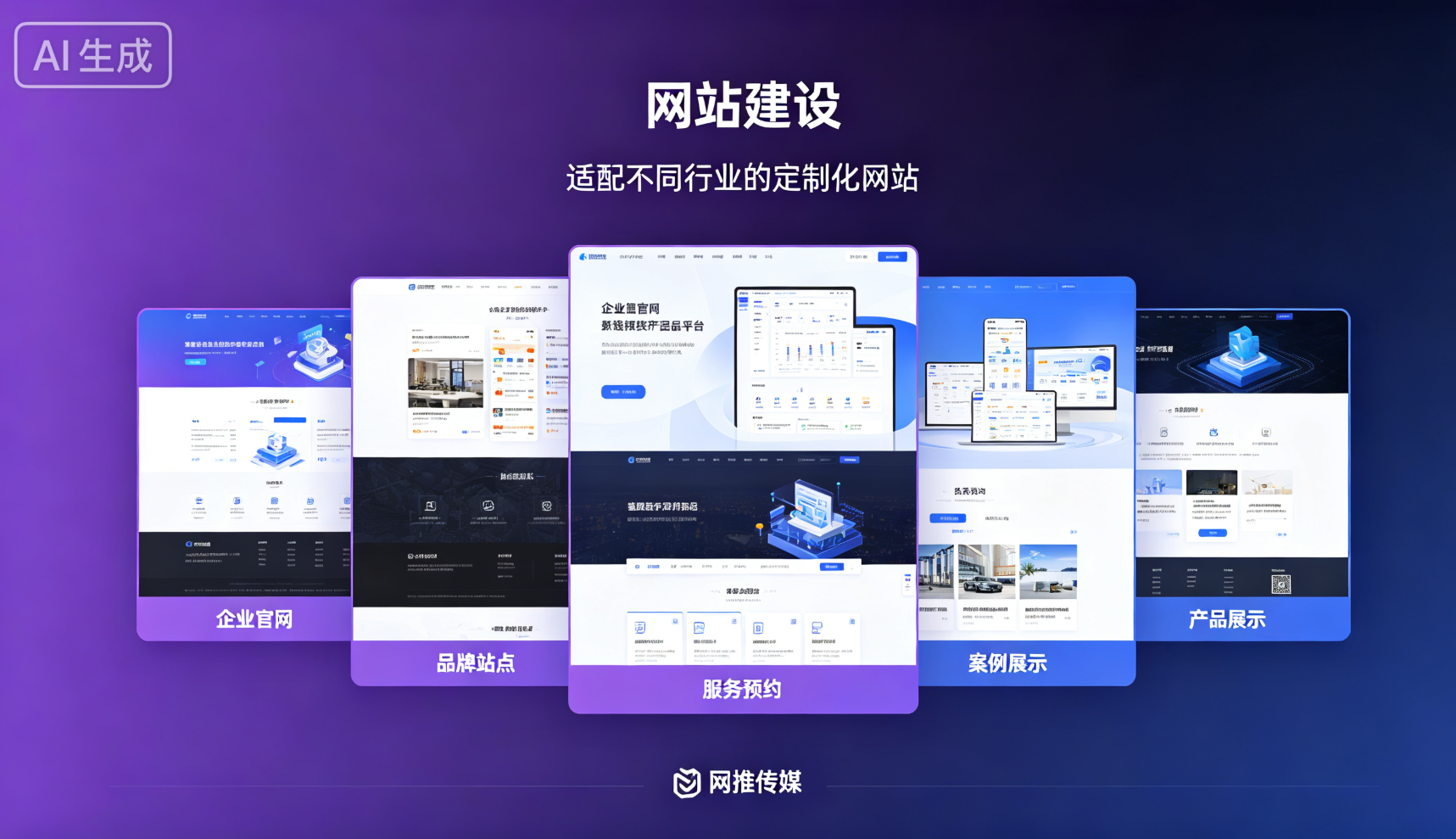 网站建设宣传图